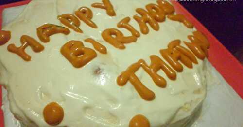 Red Velvet Cake with Cream frosting