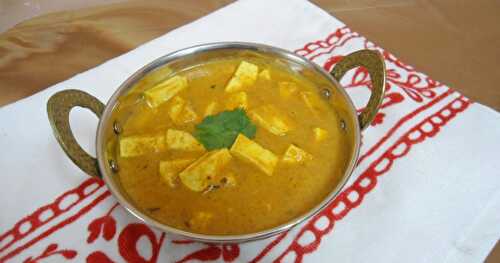 Shahi Paneer Recipe | Side dish for Roti / Naan