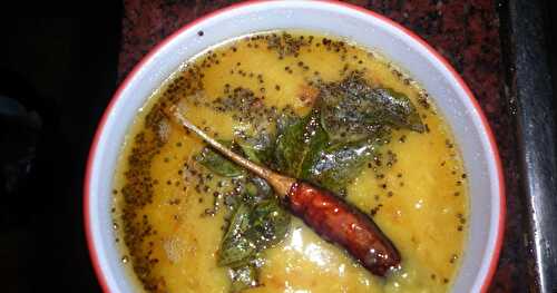 Simple Dal curry