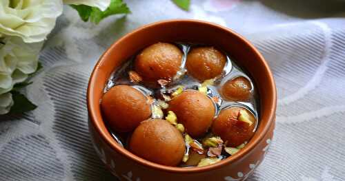 Sweet Potato Gulab jamun | how to make gulab jamun