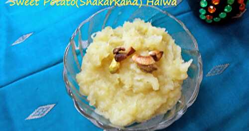 Sweet Potato ( Shakarkand ) Halwa 