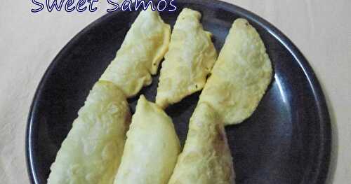 Sweet Samos Recipe |  Festive Sweet  Recipe