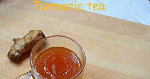 Turmeric tea | how to make turmeric tea | weight loss tea
