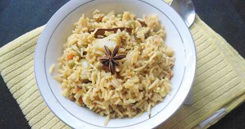 Vegetable Biryani | Easy Method | One Pot Meal |  Easy Lunch Box