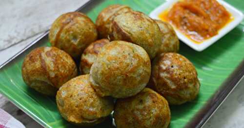 Vegetable Kara Panniyaram | Breakfast/ Dinner Recipe