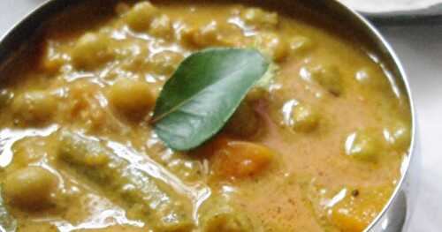 Vegetable Stew for Aapam -My Version