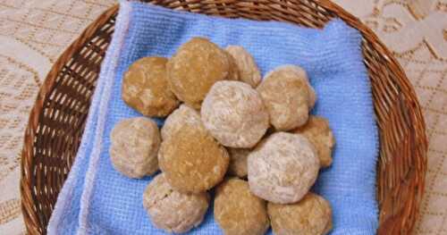 Wheat Flour Balls | Easy sweet recipe