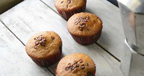 Whole Wheat Choc Chips Cupcakes