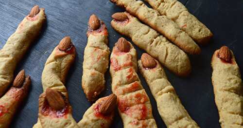 Witch Finger Cookies | Halloween Special | Step by Step pictures