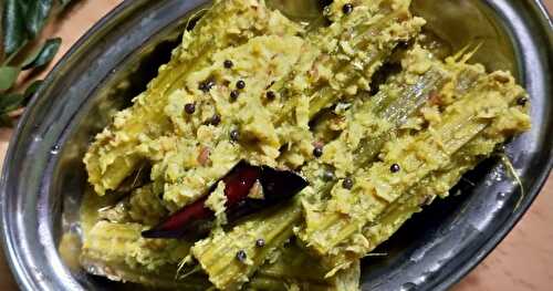 Murungakkai Thoran /Drumstick dish  |  Side Dish For Rice