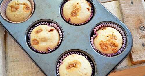 Butterscotch Cupcakes | Butterless Butterscotch Muffins