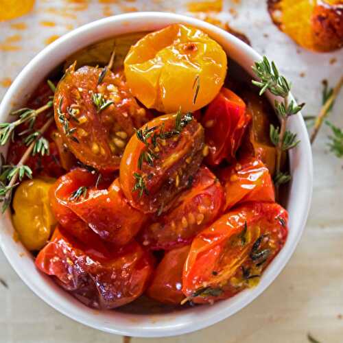 Oven Roasted Cherry Tomatoes Recipe