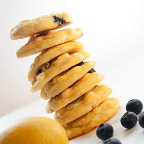 Lemon Blueberry with White Chocolate Chip Cookies