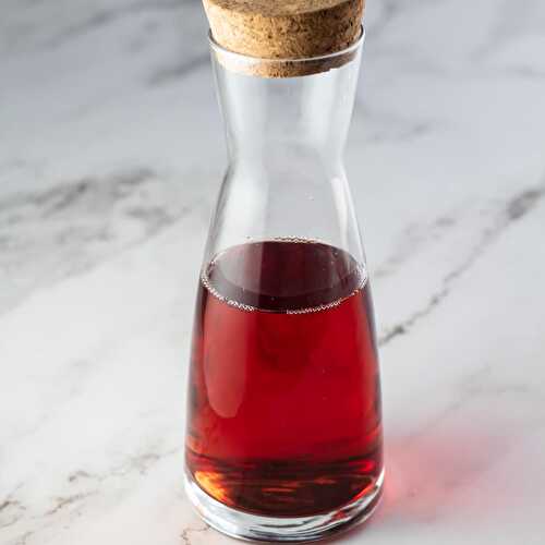 Homemade Red Wine Vinegar + Easy Substitutes