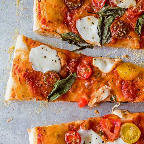 Margherita Sheet Pan Pizza