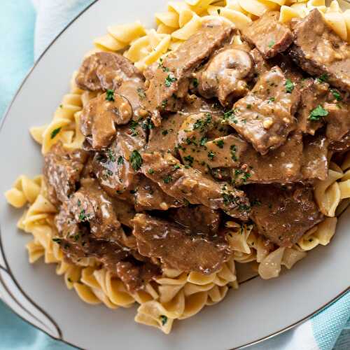 What To Serve With Beef Stroganoff: Boiled Potatoes (+More Great Ideas!)