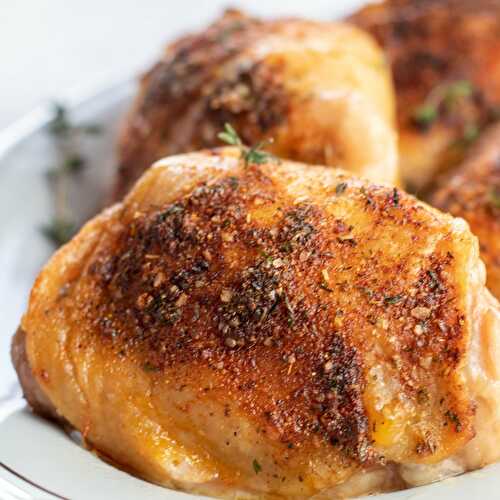 Baked Chicken Thighs