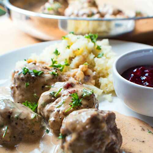 What To Serve With Swedish Meatballs: Cheesy Bacon Ranch Potatoes (+More Great Recipes!)