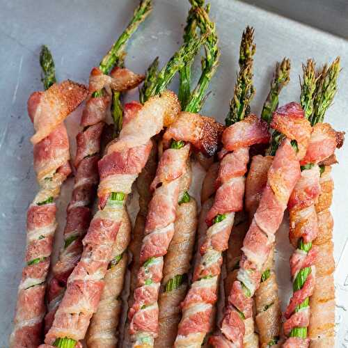 Baked Bacon Wrapped Asparagus