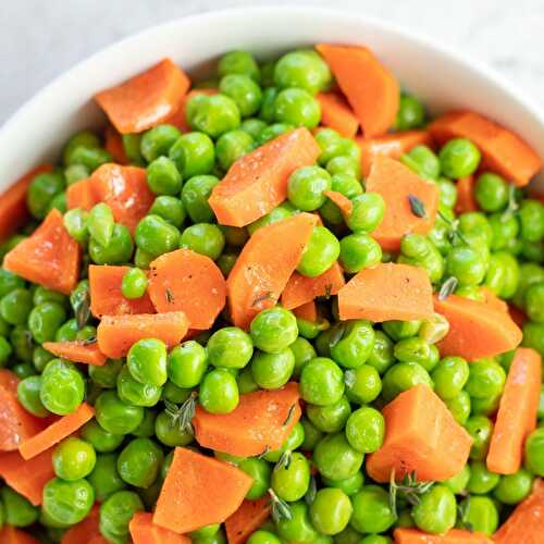 Buttered Peas & Carrots