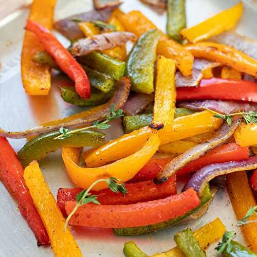 Roasted Peppers & Onions