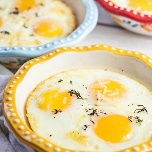 Baked Eggs (Incredibly Easy Anyday Breakfast!)