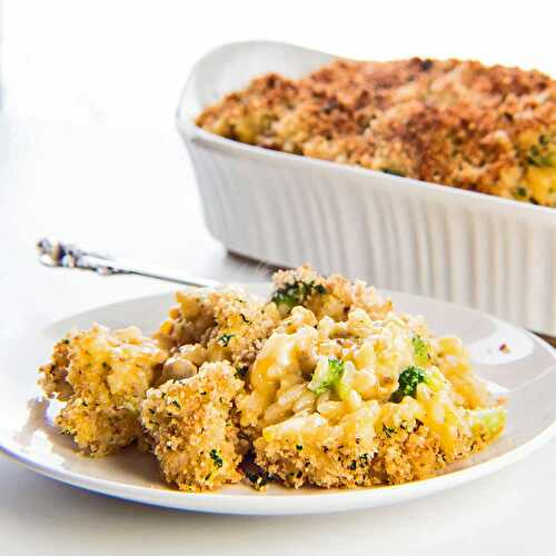 Chicken Broccoli Rice Casserole (Super Cheesy Family Favorite Dinner!)