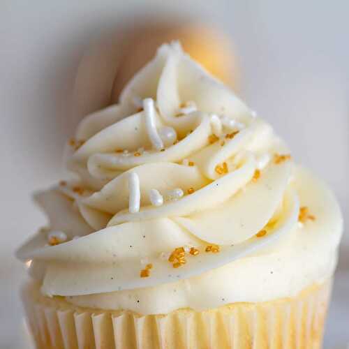 Vanilla Bean Buttercream Frosting (Easy & Perfect For Spreading or Piping!)