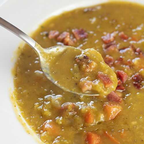 Split Pea Soup (Hearty, Satisfying Classic Comfort Food Soup!)