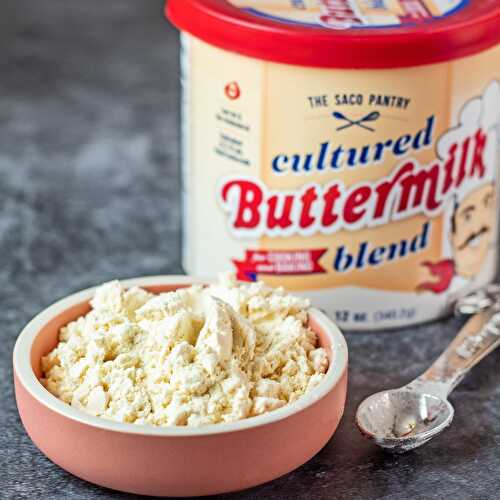 Best Buttermilk Powder Substitute: DIY Buttermilk Powder (+More Great Alternatives!)