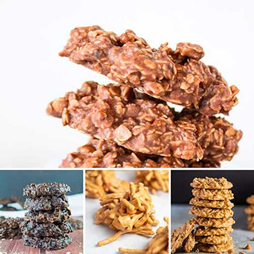 Best No Bake Cookie Recipes: Chocolate Peanut Butter No Bake Cookies (+More Great Treats To Make!)