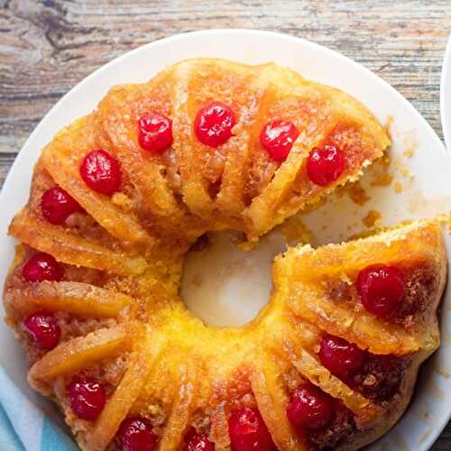 How To Get Cake Out Of A Bundt Pan: Pineapple Upside Down Bundt Cake