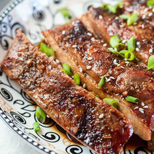 Asian Roasted Pork Belly
