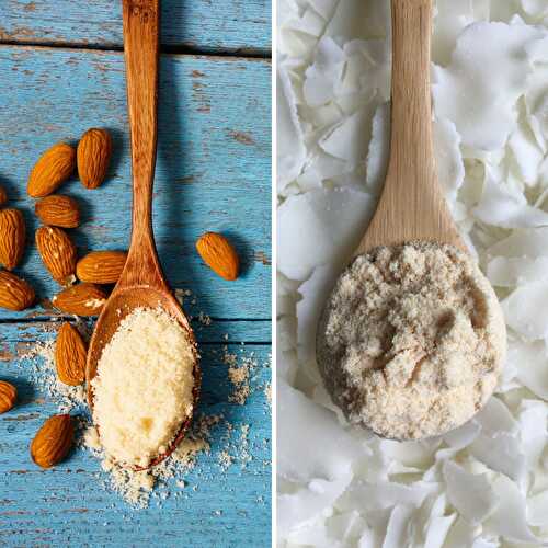Almond Flour vs All Purpose Flour vs Coconut Flour