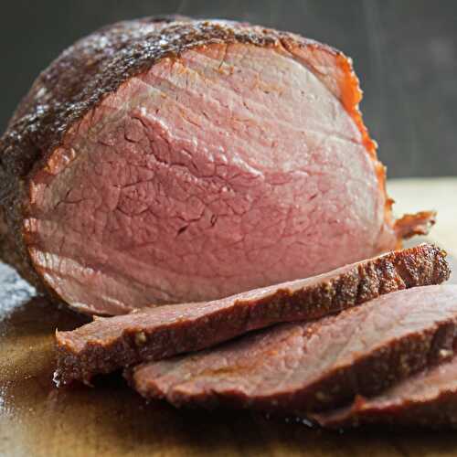 Beef Internal Temperatures: Smoked Beef Roast (+ Ideal Internal Temps For More Beef Recipes)