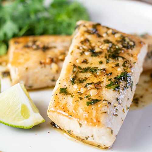 Fish Internal Temperatures: Salmon with Dill Sauce (+Ideal Temperatures For Fish)