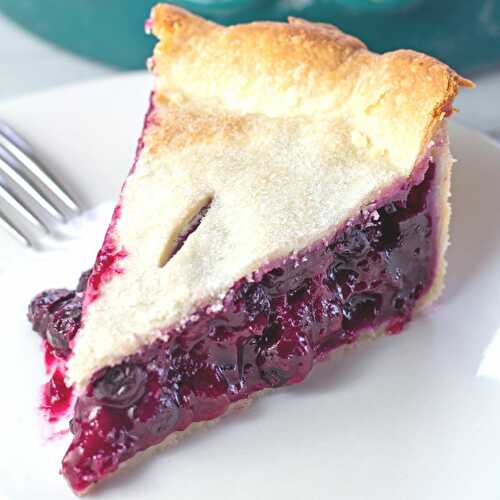 Topping A Pie Crust: Blueberry Pie (+Best Pie Toppings)