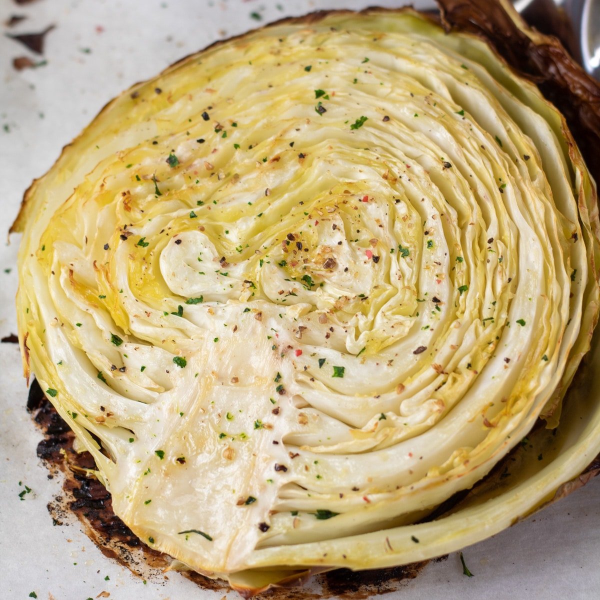 Baked Cabbage Steaks