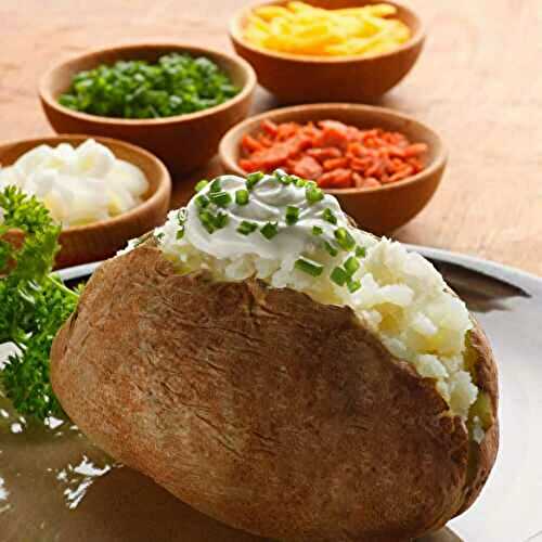 Best Baked Potato Toppings: Microwave Baked Potato (+All The Best Topping Combinations!)