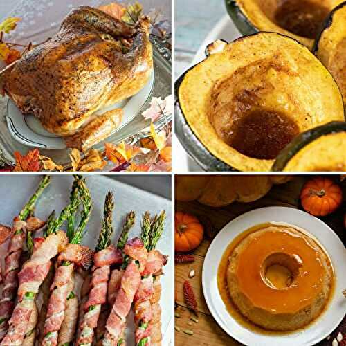 Best Elegant Thanksgiving Menu Ideas: Honey Roasted Acorn Squash (+More Tasty Recipes!)