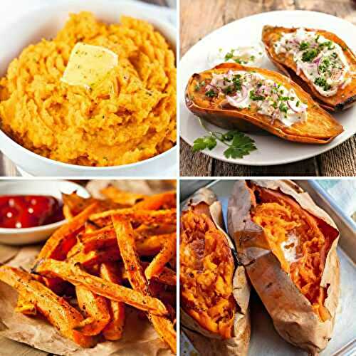 Best Savory Sweet Potato Recipes: Baked Sweet Potatoes (+More Tasty Dishes To Make!)