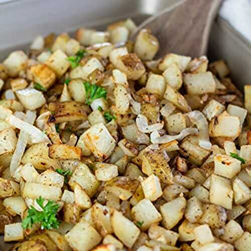 Roasted Potatoes & Onions