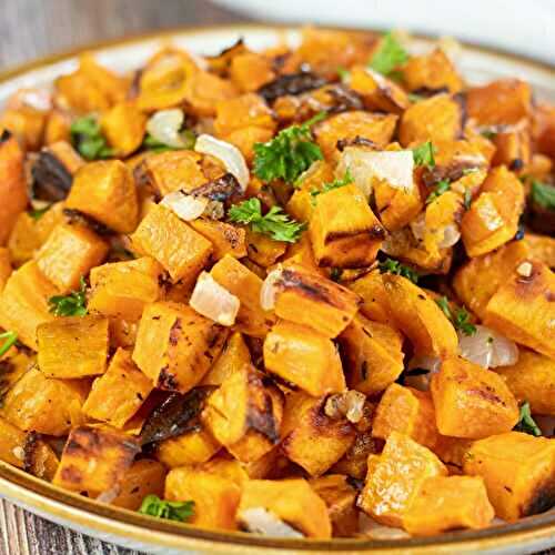 Roasted Sweet Potatoes & Onions