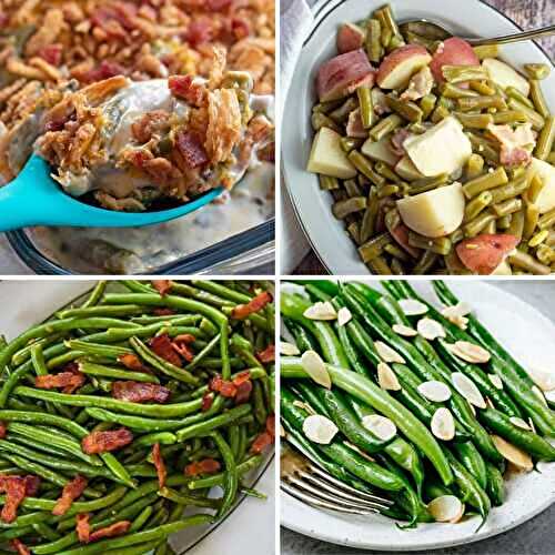 Thanksgiving Green Bean Recipes: Bacon Cheddar Green Bean Casserole (+More Incredible Side Dishes!)