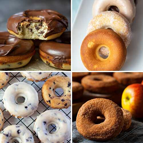 Best Baked Donut Recipes: Baked Donuts Master Recipe (+More Tasty Flavors To Make!)