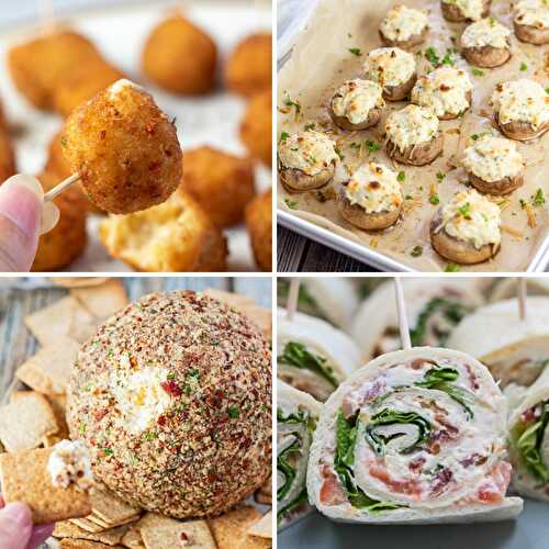 Best Christmas Appetizer Recipes: Ranch Cheese Ball (+More Tasty Snack Ideas!)