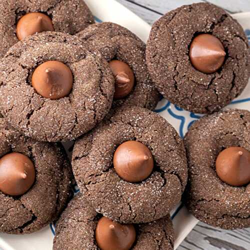 Chocolate Blossom Cookies