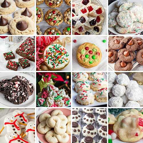 100 Best Christmas Cookies: Christmas M&M Cookies (Favorite Holiday Baking Recipes!)