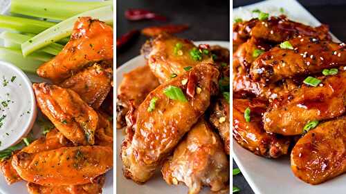 Sauces For Chicken Wings: Baked Chicken Wings (+Tasty Sauces To Try!)