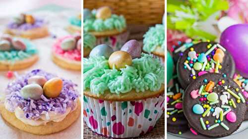 Best Easter Desserts: Easter Basket Cookies (+More Tasty Easter Treats To Make!)